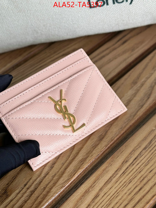 YSL Bags(TOP)-Wallet- mirror copy luxury ID: TA5397 $: 52USD,