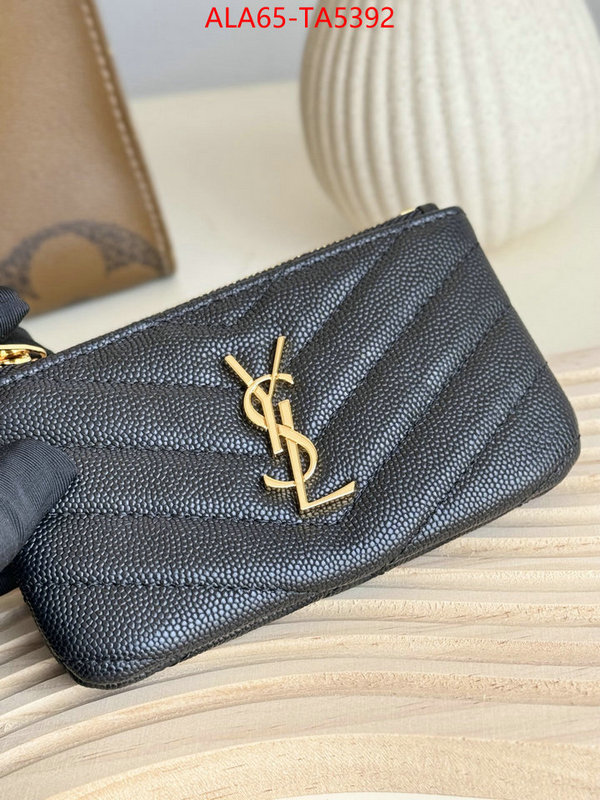 YSL Bags(TOP)-Wallet- 1:1 clone ID: TA5392 $: 65USD,