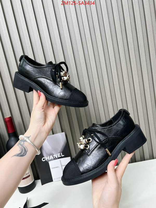 Women Shoes-Chanel best quality designer ID: SA3434 $: 125USD