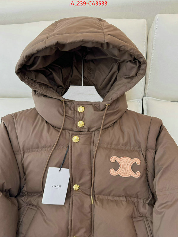 Down jacket Women-Celine designer 1:1 replica ID: CA3533 $: 239USD