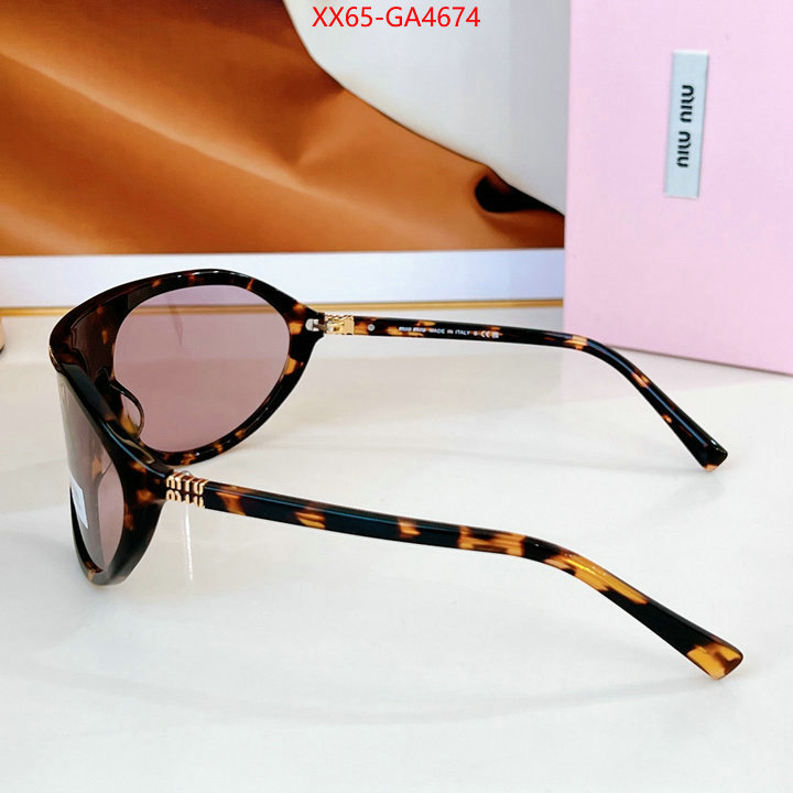 Glasses-Miu Miu buy aaaaa cheap ID: GA4674 $: 65USD