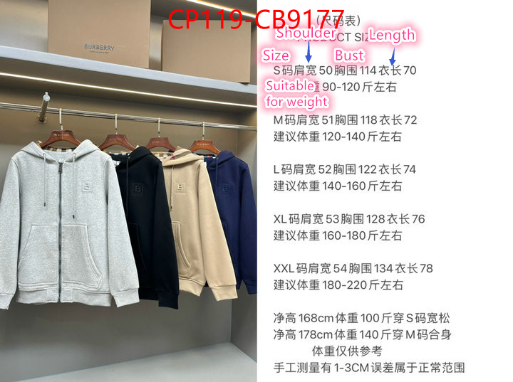 Clothing-Burberry found replica ID: CB9177 $: 119USD