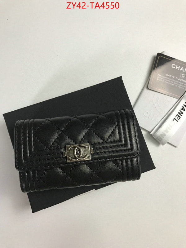 Chanel Bags(4A)-Wallet- buy the best high quality replica ID: TA4550 $: 42USD,