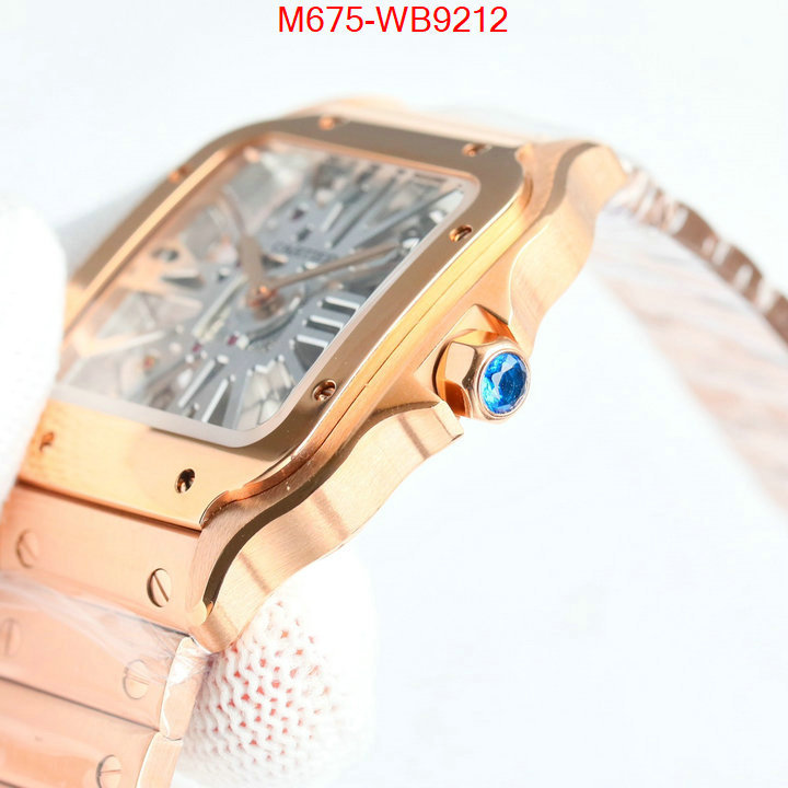 Watch(TOP)-Cartier cheap replica ID: WB9212 $: 675USD