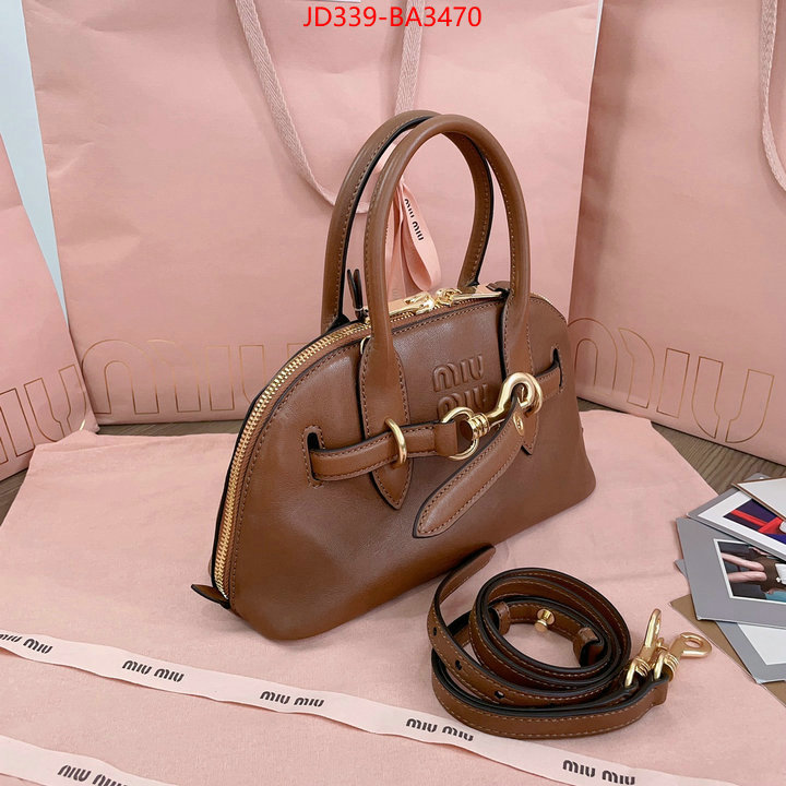 Miu Miu Bags(TOP)-Handbag- luxury fake ID: BA3470 $: 339USD,