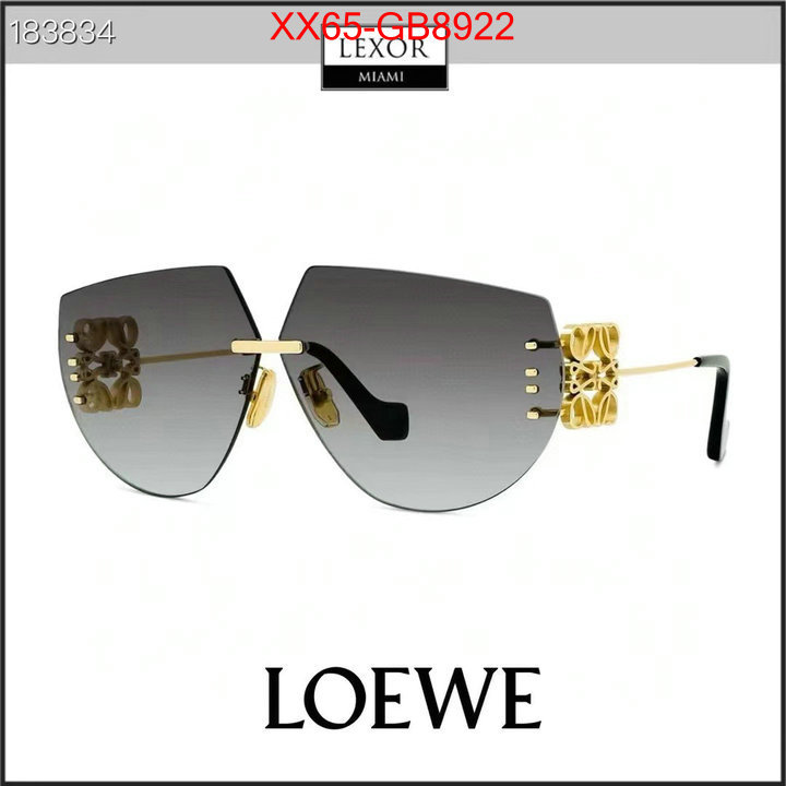 Glasses-Loewe can you buy knockoff ID: GB8922 $: 65USD