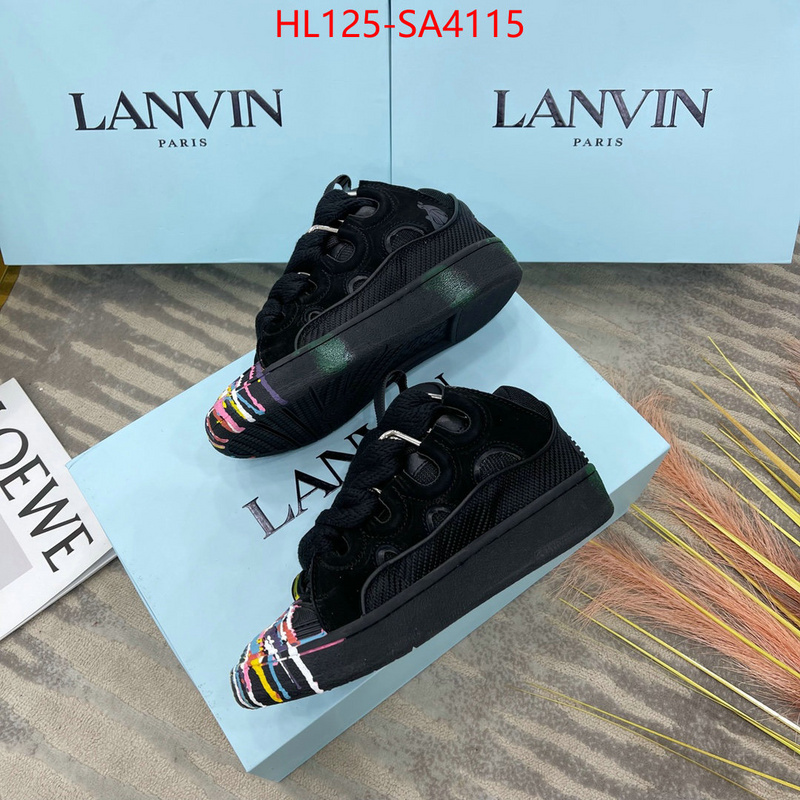 Men Shoes-LANVIN designer 1:1 replica ID: SA4115 $: 125USD