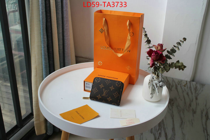 LV Bags(TOP)-Wallet 2024 perfect replica designer ID: TA3733 $: 59USD,