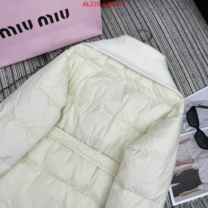 Down jacket Women-Miu Miu designer wholesale replica ID: CA3537 $: 235USD