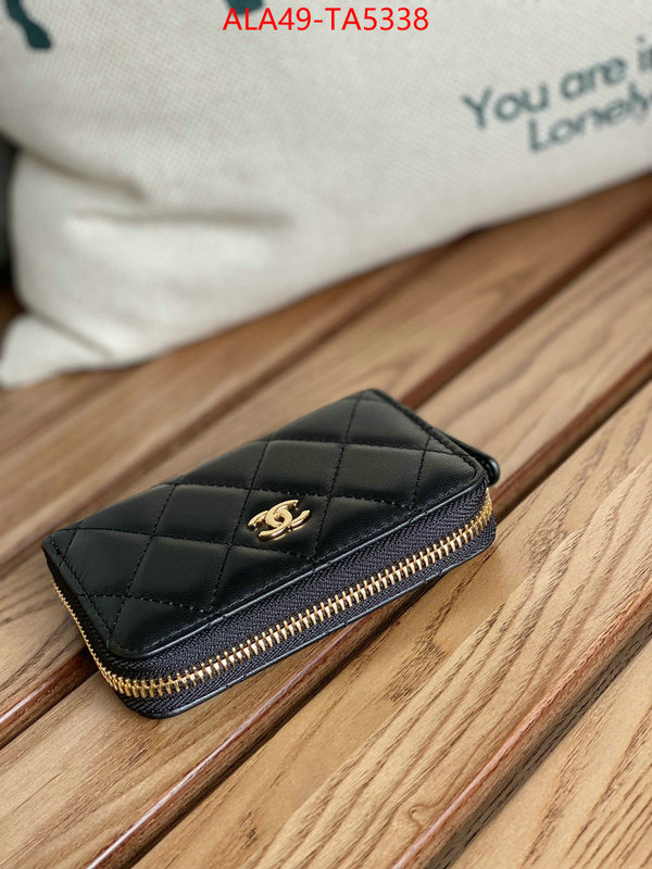 Chanel Bags(TOP)-Wallet- cheap ID: TA5338 $: 49USD,