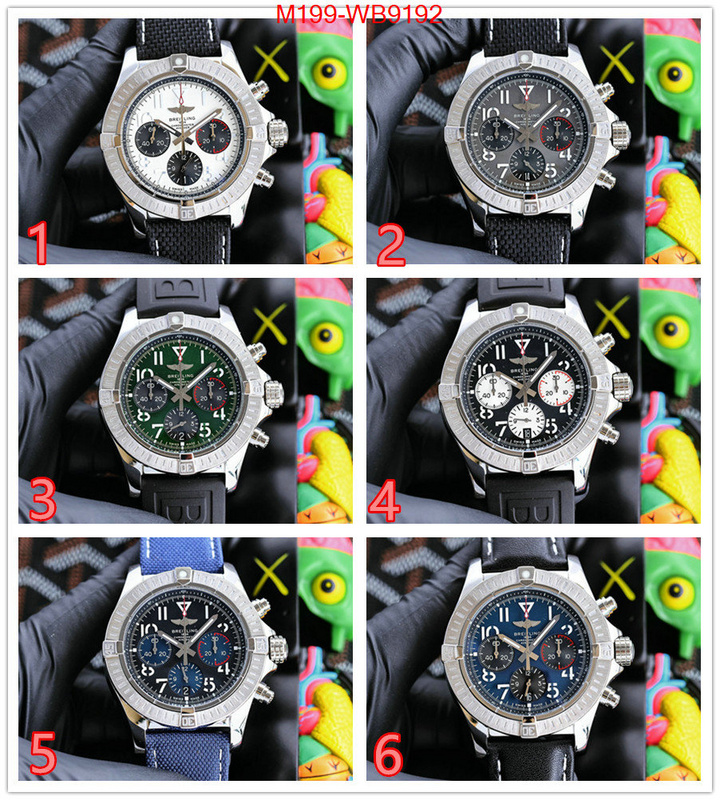 Watch(TOP)-Breitling best luxury replica ID: WB9192 $: 199USD