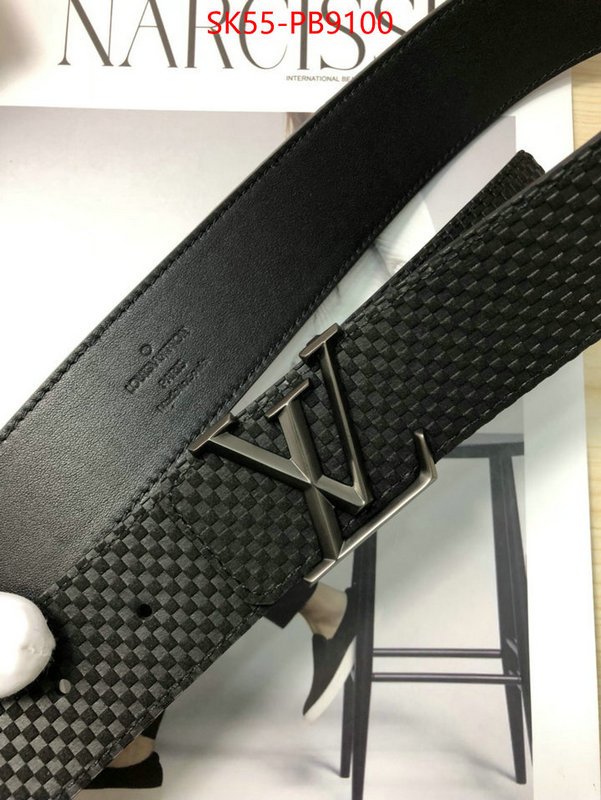 Belts-LV new designer replica ID: PB9100 $: 55USD