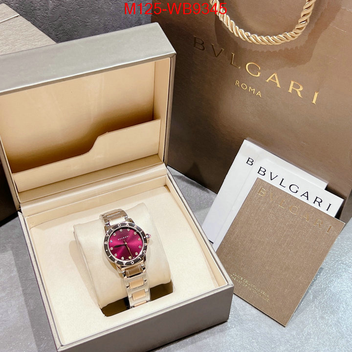 Watch(4A)-Bvlgari replicas ID: WB9345 $: 125USD