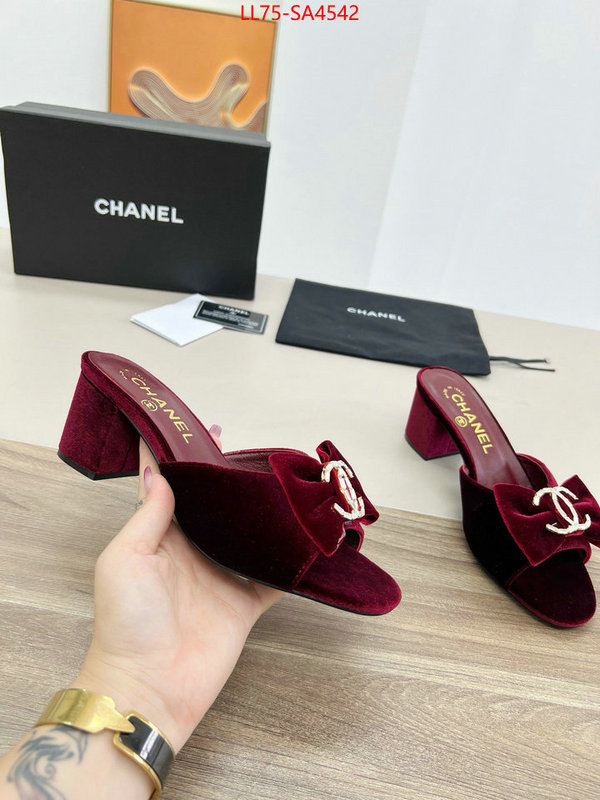 Women Shoes-Chanel only sell high-quality ID: SA4542 $: 75USD