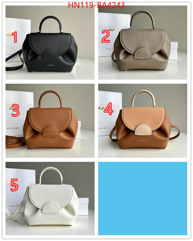 Polene Bags(4A)-Crossbody- cheap high quality replica ID: BA4243 $: 119USD,