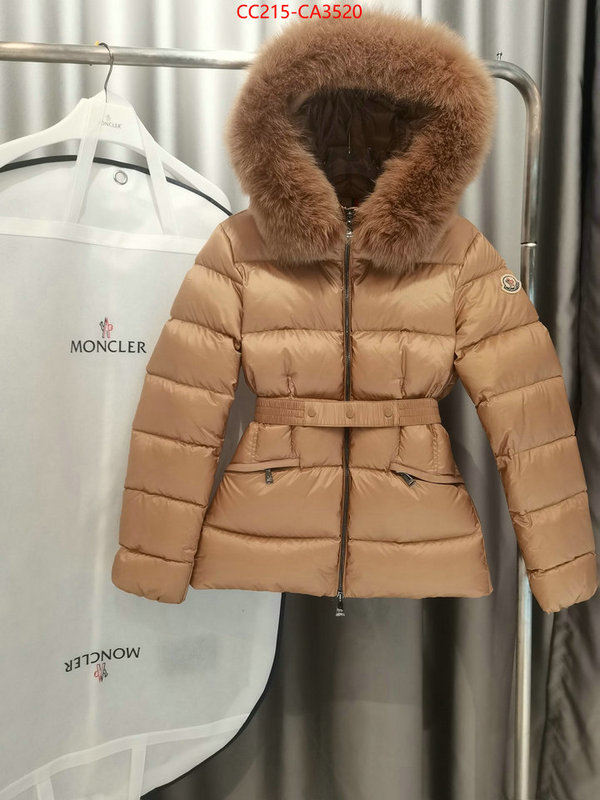 Down jacket Women-Moncler replica best ID: CA3520 $: 215USD