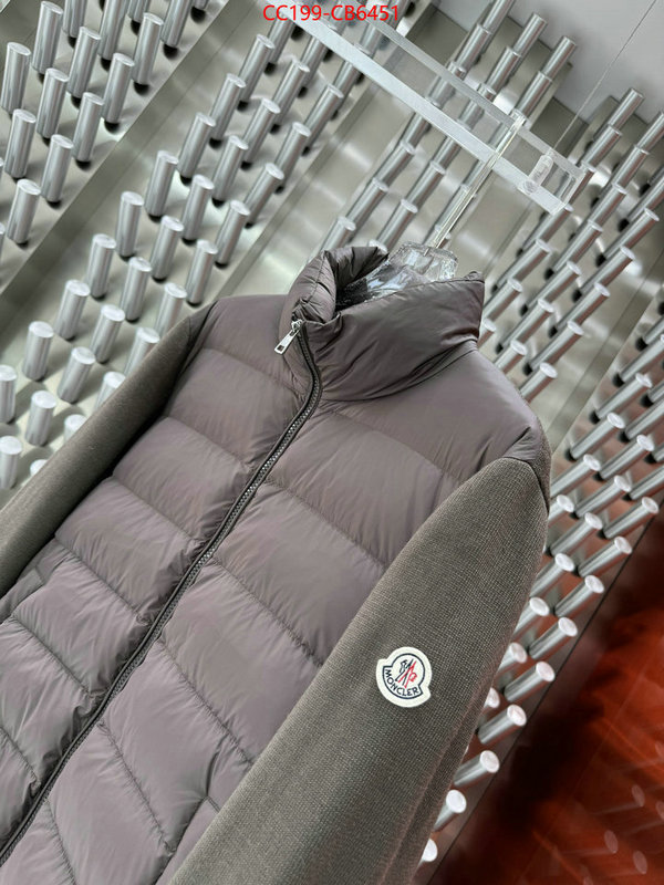 Down jacket Men-Moncler designer fashion replica ID: CB6451 $: 199USD