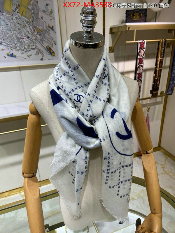 Scarf-Chanel the best quality replica ID: MA3583 $: 72USD