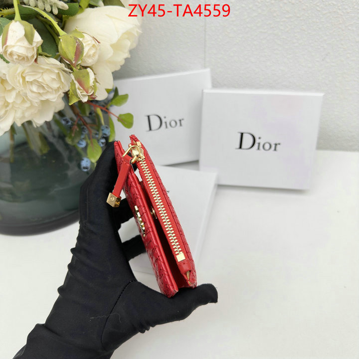 Dior Bags(4A)-Wallet- what is a 1:1 replica ID: TA4559 $: 45USD,