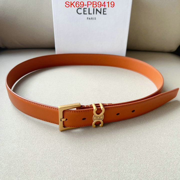 Belts-CELINE what is top quality replica ID: PB9419 $: 69USD