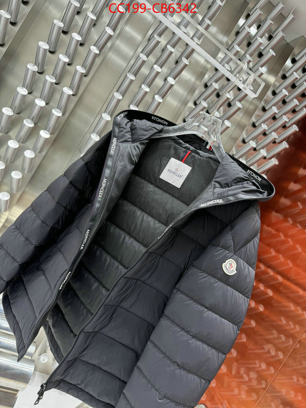 Down jacket Men-Moncler sell high quality ID: CB6342 $: 199USD