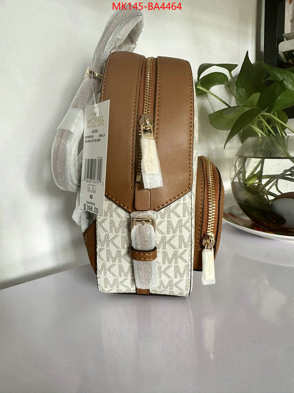 Michael Kors Bags(TOP)-Backpack- top quality fake ID: BA4464 $: 145USD,