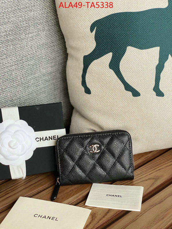 Chanel Bags(TOP)-Wallet- cheap ID: TA5338 $: 49USD,