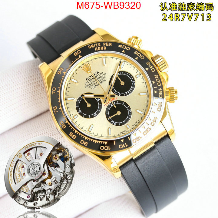 Watch(TOP)-Rolex replica for cheap ID: WB9320 $: 675USD