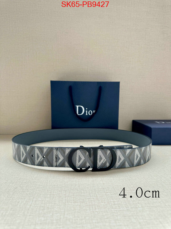 Belts-Dior replcia cheap ID: PB9427 $: 65USD