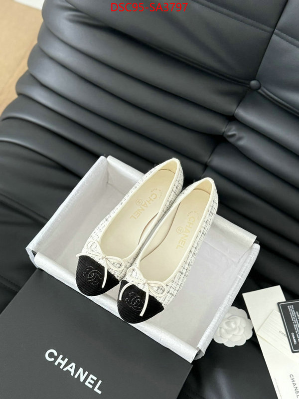 Women Shoes-Chanel we provide top cheap aaaaa ID: SA3797 $: 95USD