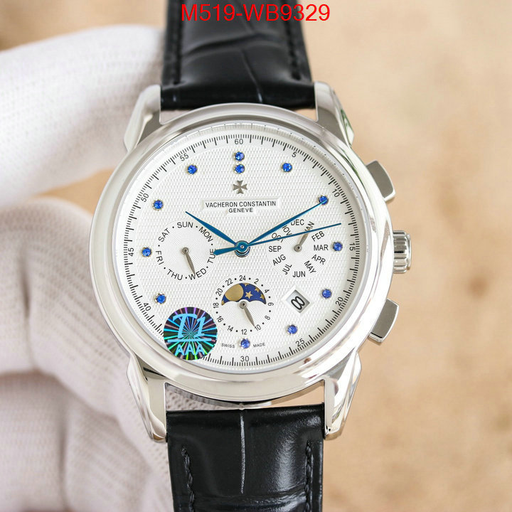 Watch(TOP)-Vacheron Constantin highest quality replica ID: WB9329 $: 519USD