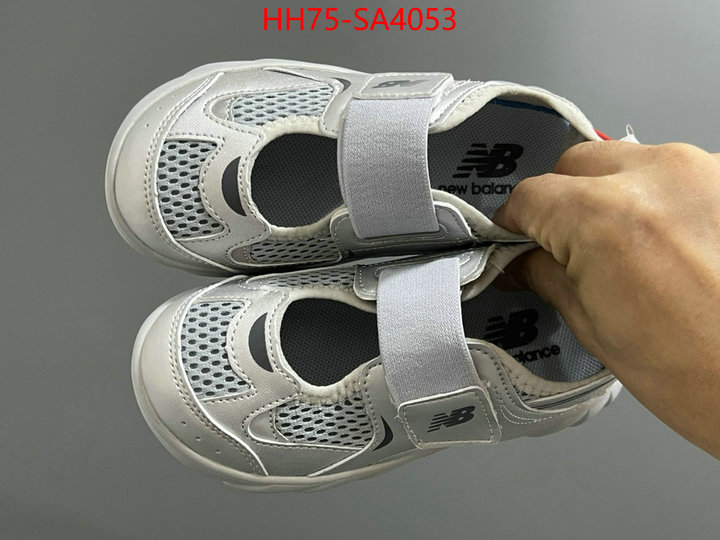 Kids shoes-New Balance we provide top cheap aaaaa ID: SA4053 $: 75USD