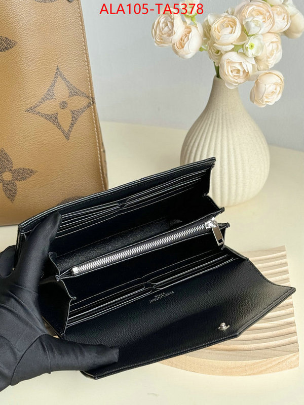 YSL Bags(TOP)-Wallet- best luxury replica ID: TA5378 $: 105USD,