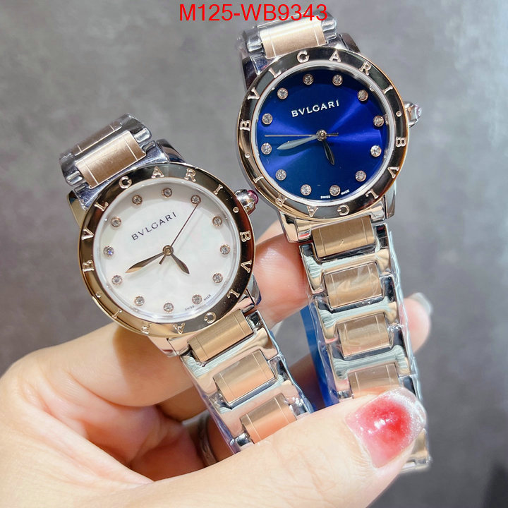 Watch(4A)-Bvlgari replica 1:1 ID: WB9343 $: 125USD