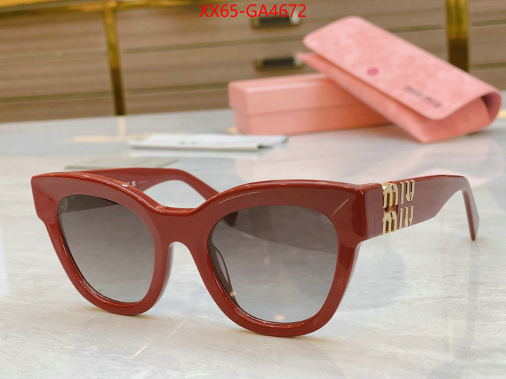 Glasses-Miu Miu china sale ID: GA4672 $: 65USD