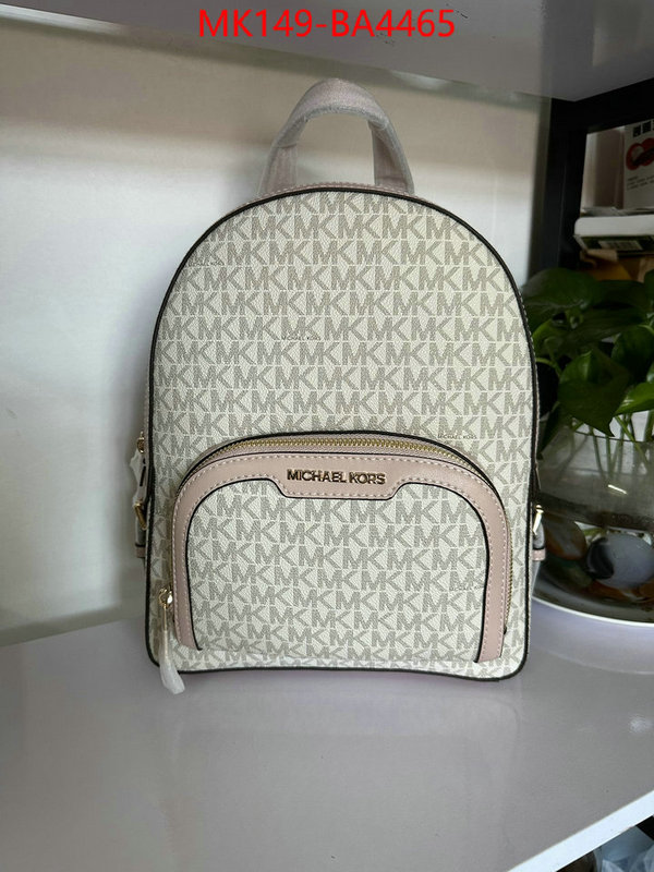 Michael Kors Bags(TOP)-Backpack- from china ID: BA4465 $: 149USD,