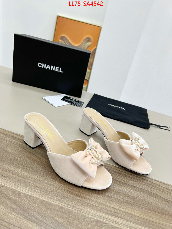 Women Shoes-Chanel only sell high-quality ID: SA4542 $: 75USD