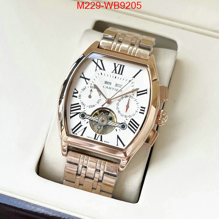 Watch(TOP)-Cartier aaaaa+ class replica ID: WB9205 $: 229USD