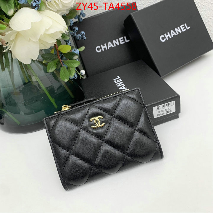 Chanel Bags(4A)-Wallet- buy 1:1 ID: TA4558 $: 45USD,