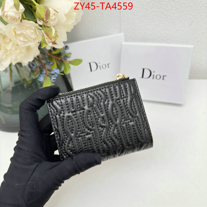 Dior Bags(4A)-Wallet- what is a 1:1 replica ID: TA4559 $: 45USD,