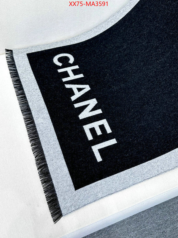 Scarf-Chanel replcia cheap ID: MA3591 $: 75USD