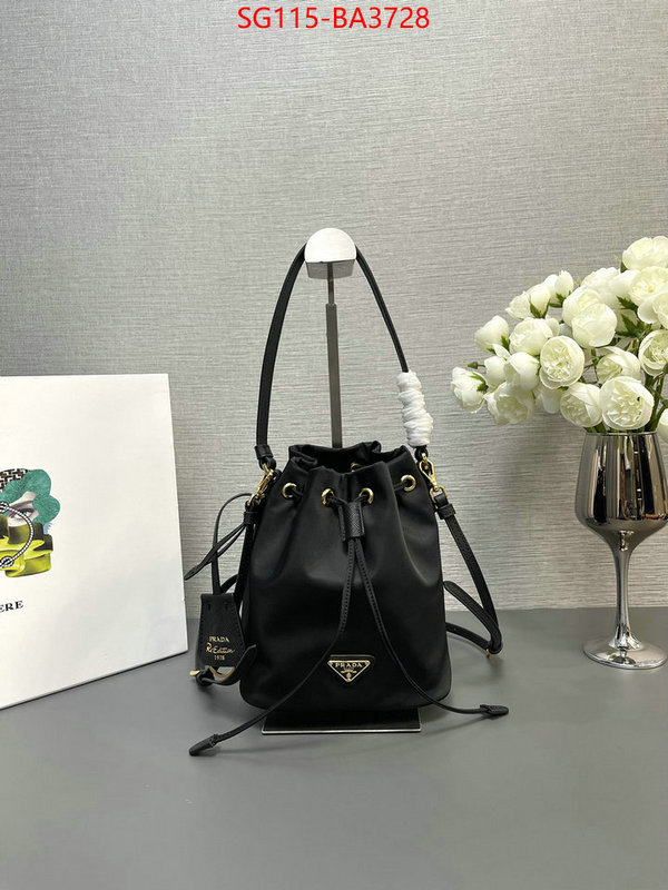 Prada Bags(TOP)-bucket bag where can you buy a replica ID: BA3728 $: 115USD,