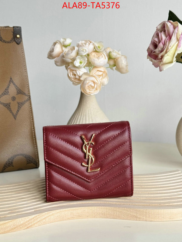 YSL Bags(TOP)-Wallet- perfect ID: TA5376 $: 89USD,