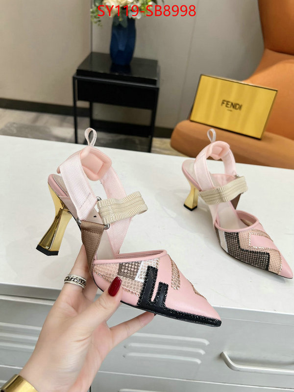 Women Shoes-Fendi cheap online best designer ID: SB8998 $: 119USD