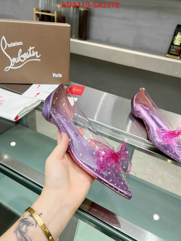 Women Shoes-Christian Louboutin online sales ID: SA3378 $: 119USD