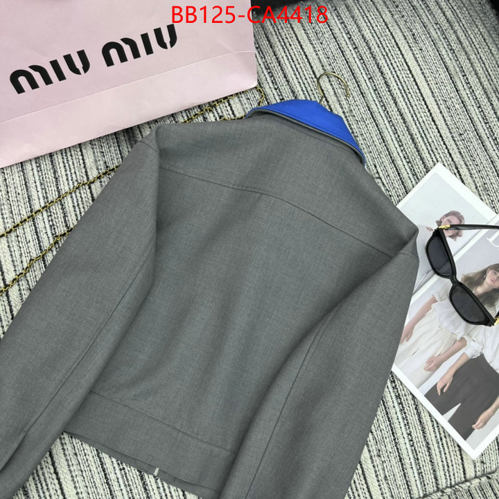 Clothing-MIU MIU buy 1:1 ID: CA4418 $: 125USD