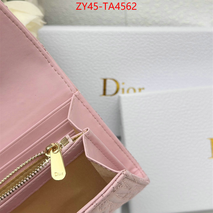 Dior Bags(4A)-Wallet- outlet 1:1 replica ID: TA4562 $: 45USD,