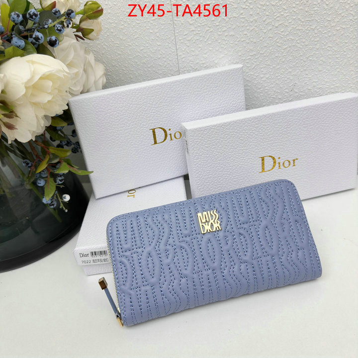 Dior Bags(4A)-Wallet- good quality replica ID: TA4561 $: 45USD,