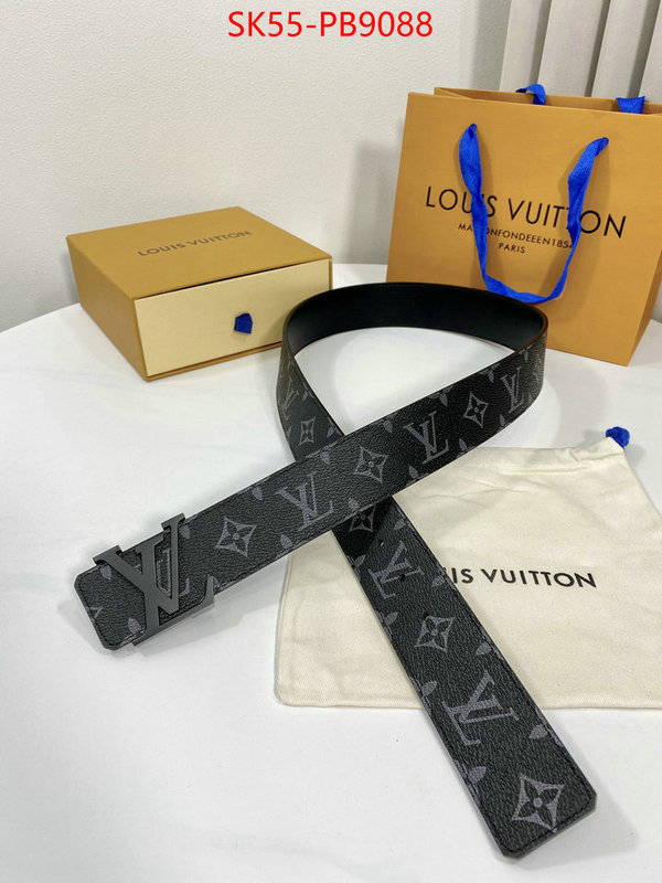 Belts-LV high quality designer replica ID: PB9088 $: 55USD