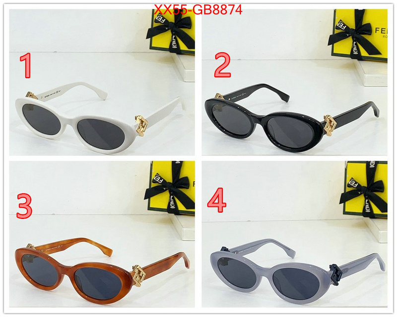 Glasses-Fendi replicas buy special ID: GB8874 $: 55USD